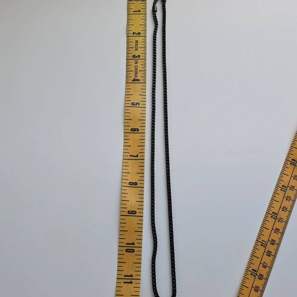 Black Chain Necklace